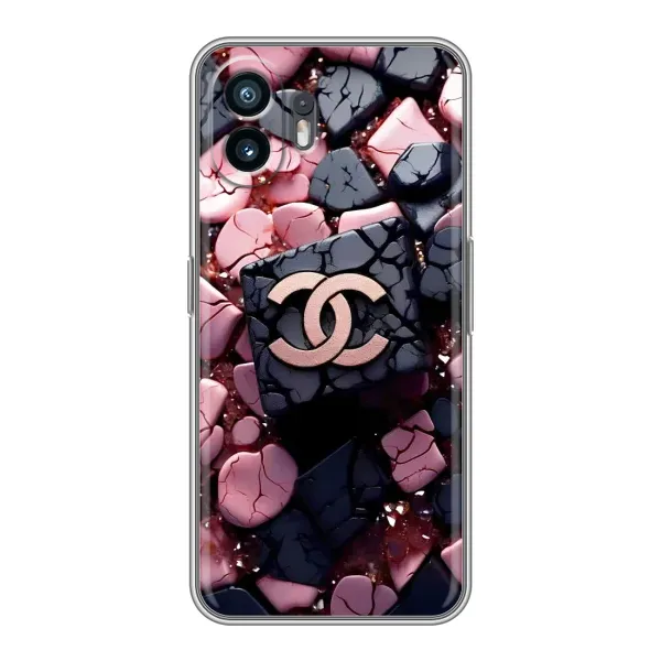 Чехол с рисунком «Шанель» для Nothing Phone 2