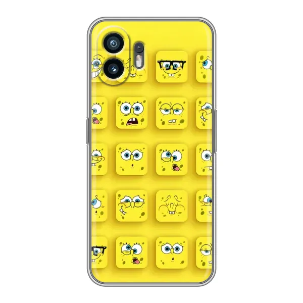 Чехол с рисунком «Спанч-БОБ» для Nothing Phone 2 Чехол с рисунком «Спанч-БОБ» для Nothing Phone 2