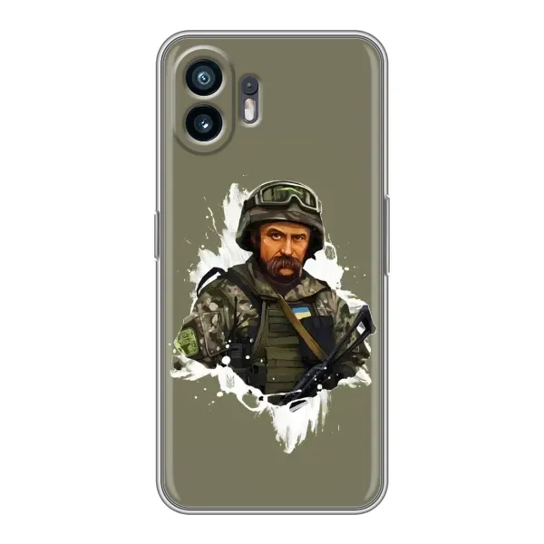 Чехол с рисунком «Т.Шевченко» для Nothing Phone 2 Чехол с рисунком «Т.Шевченко» для Nothing Phone 2