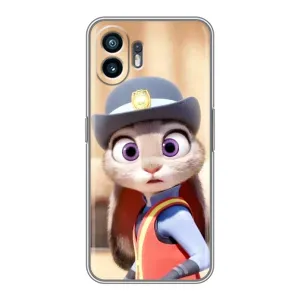 Чехлы ЗВЕРОПОЛИС для Nothing Phone 2 (Заяц Джуді Хопс)