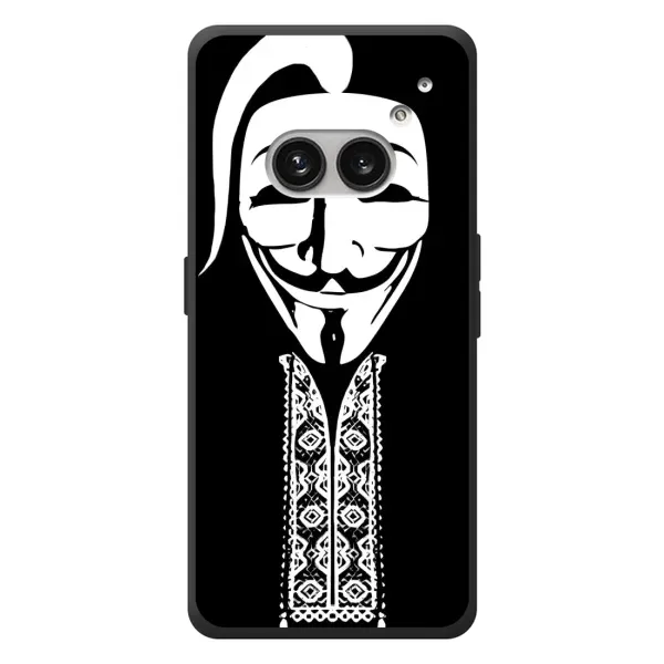 Чехол с рисунком «Анонимус» для Nothing Phone (2a) Plus
