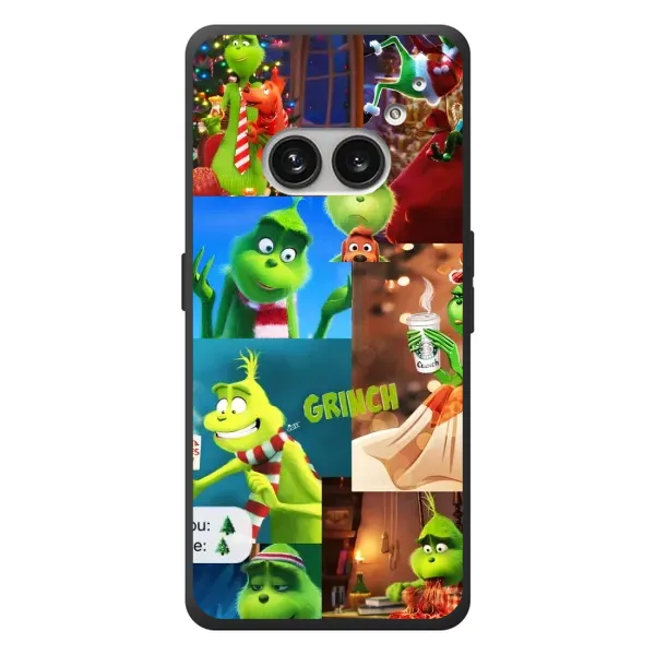 Чехол с рисунком «Арт Гринч» для Nothing Phone (2a) Plus Чехол с рисунком «Арт Гринч» для Nothing Phone (2a) Plus