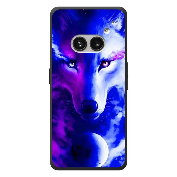 Чехол с рисунком «Арт-Волк» для Nothing Phone (2a) Plus