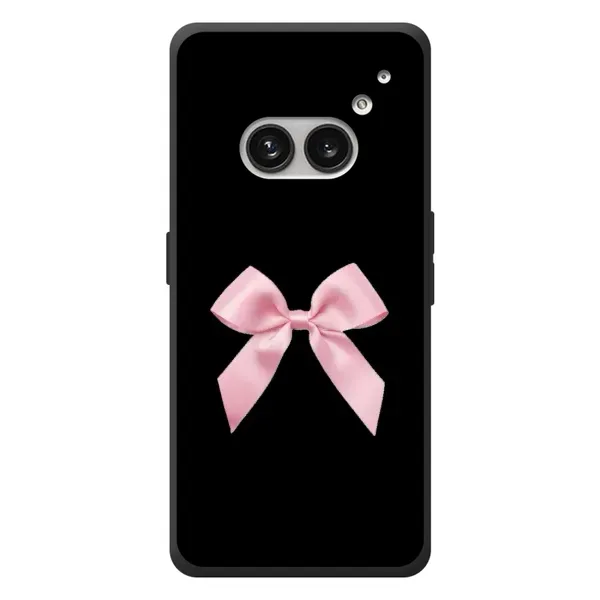 Чехол с рисунком «Бант на черном» для Nothing Phone (2a) Plus Чехол с рисунком «Бант на черном» для Nothing Phone (2a) Plus