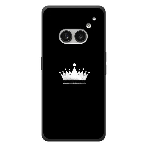 Чехол с рисунком «Белая корона» для Nothing Phone (2a) Plus Чехол с рисунком «Белая корона» для Nothing Phone (2a) Plus