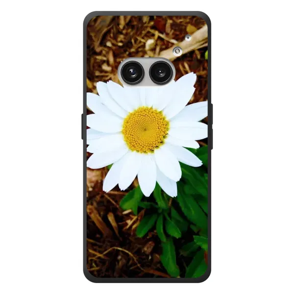 Чехол с рисунком «Белая ромашка» для Nothing Phone (2a) Plus Чехол с рисунком «Белая ромашка» для Nothing Phone (2a) Plus