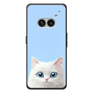 Чехол на тематику: Коты для Nothing Phone (2a) Plus (Белый кот)