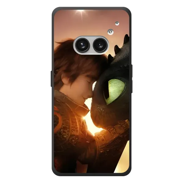 Чехол с рисунком «Беззубик и Иккинг» для Nothing Phone (2a) Plus Чехол с рисунком «Беззубик и Иккинг» для Nothing Phone (2a) Plus