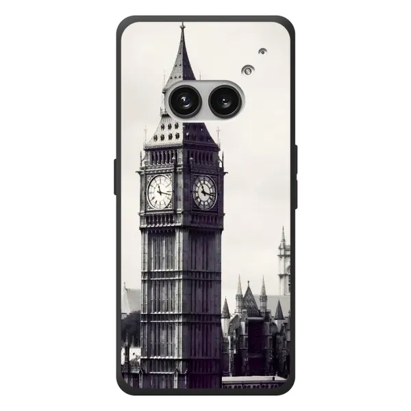 Чехол с рисунком «Биг-Бен» для Nothing Phone (2a) Plus Чехол с рисунком «Биг-Бен» для Nothing Phone (2a) Plus