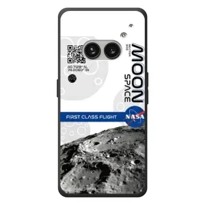 Силиконовый бампер с принтом "Наса" на Nothing Phone (2a) Plus (Билет в космос)