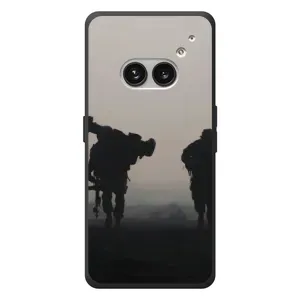 Чехлы на военную тематику для Nothing Phone (2a) Plus (Бой солдат)