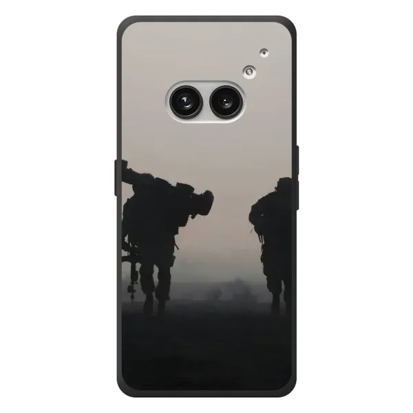 Чехол с рисунком «Бой солдат» для Nothing Phone (2a) Plus Чехол с рисунком «Бой солдат» для Nothing Phone (2a) Plus