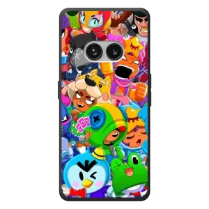 Силиконовый Чехол на Nothing Phone (2a) Plus с картинкой Brawl Stars (Brawl-Stars)