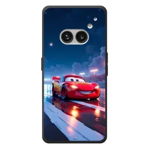 Чехол с принтом Маквин для Nothing Phone (2a) Plus (Ночной Маквин Тачки)