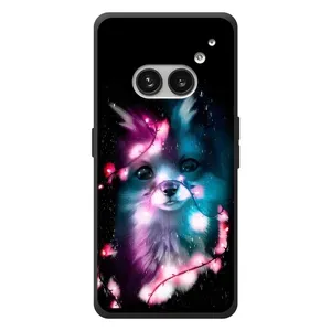 Чехол с Лисичкой для Nothing Phone (2a) Plus (Черная Лиса)