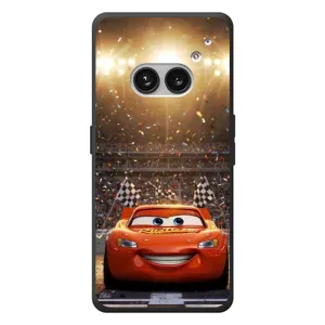 Чехол с принтом Маквин для Nothing Phone (2a) Plus (Молния Маквин стадион)