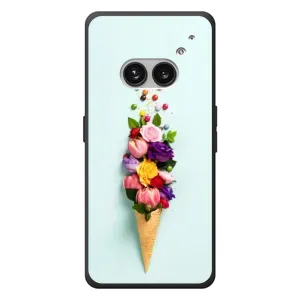 Чехлы с тематикой "ЦВЕТЫ" на Nothing Phone (2a) Plus (Цветок-мороженное)
