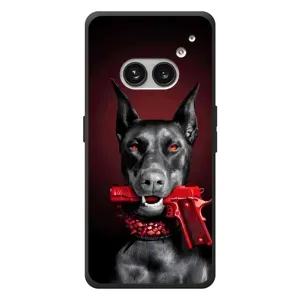 Чохол ДОБЕРМАН  для Nothing Phone (2a) Plus (Доберман злий)
