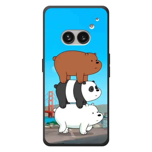 Чехол с рисунком «Друзья» для Nothing Phone (2a) Plus