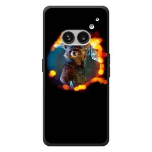Чехол Супергерои Марвел на Nichts Telefon (2а) Plus (Енот Ракета)