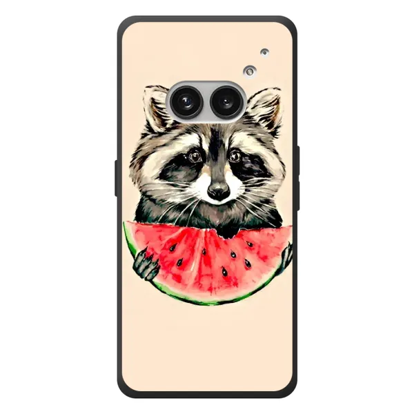 Чехол с рисунком «Енот» для Nothing Phone (2a) Plus Чехол с рисунком «Енот» для Nothing Phone (2a) Plus