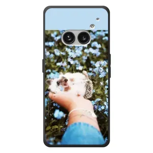 Чехлы с изображением разных животных для Nothing Phone (2a) Plus (Ежик на руках)