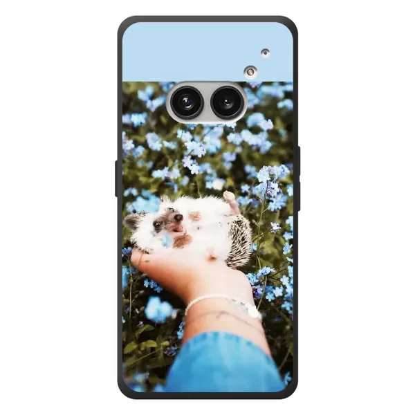 Чехол с рисунком «Ежик на руках» для Nothing Phone (2a) Plus Чехол с рисунком «Ежик на руках» для Nothing Phone (2a) Plus