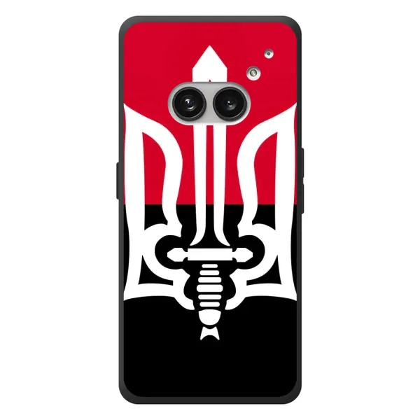 Чехол с рисунком «Герб Украины» для Nothing Phone (2a) Plus Чехол с рисунком «Герб Украины» для Nothing Phone (2a) Plus