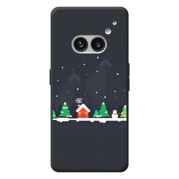 Чохол з малюнком «Місто зимове» для Nothing Phone (2a) Plus Чохол з малюнком «Місто зимове» для Nothing Phone (2a) Plus