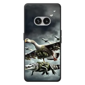 Чохол з мемами траралело тралала для Nothing Phone (2a) Plus (Гусіні і крокоділо)