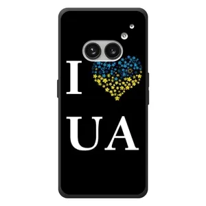 Силиконовый Чехол на Nothing Phone (2a) Plus (Я-Украина) (I Love UA)