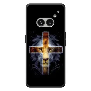 Чехлы для Nichts Telefon (2а) Plus (Крест Иисуса) (Иисус Лев)