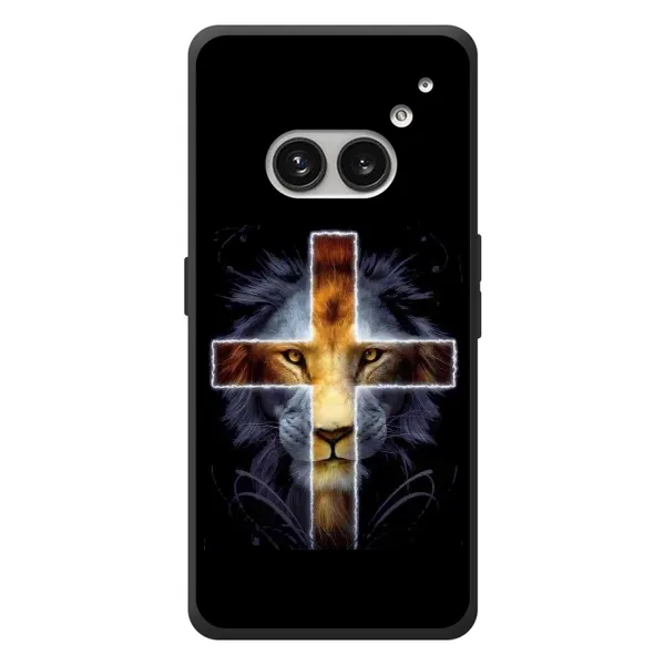 Чехол с рисунком «Иисус Лев» для Nothing Phone (2a) Plus Чехол с рисунком «Иисус Лев» для Nothing Phone (2a) Plus