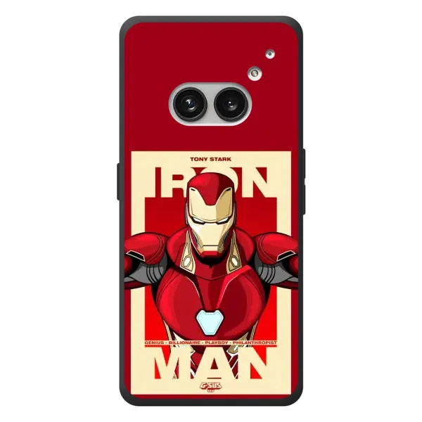 Чехол с рисунком «Iron man» для Nothing Phone (2a) Plus Чехол с рисунком «Iron man» для Nothing Phone (2a) Plus