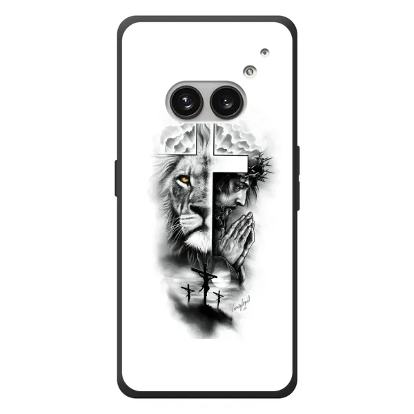 Чехол с рисунком «История Христа» для Nothing Phone (2a) Plus