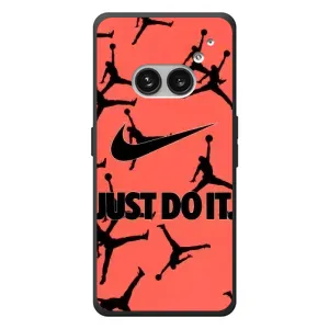 Силиконовый Чехол Nike Air Jordan на Nichts Telefon (2а) Plus (Just Do It)