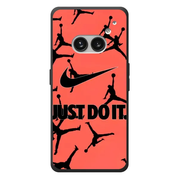 Чехол с рисунком «Just Do It» для Nothing Phone (2a) Plus Чехол с рисунком «Just Do It» для Nothing Phone (2a) Plus