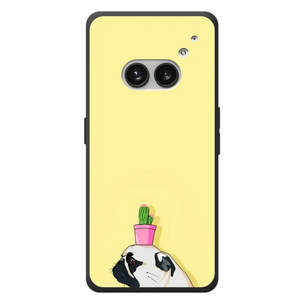 Чехол с рисунком «Кактус на голове» для Nothing Phone (2a) Plus Чехол с рисунком «Кактус на голове» для Nothing Phone (2a) Plus