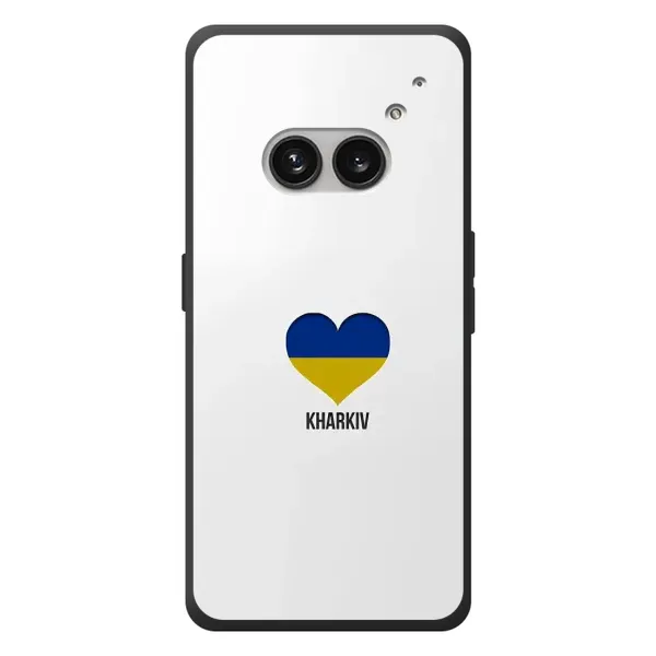 Чехол с рисунком «Kharkiv» для Nothing Phone (2a) Plus Чехол с рисунком «Kharkiv» для Nothing Phone (2a) Plus
