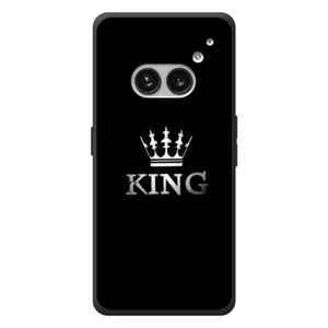 Чехол (Корона на чёрном фоне) для Nichts Telefon (2а) Plus (KING)