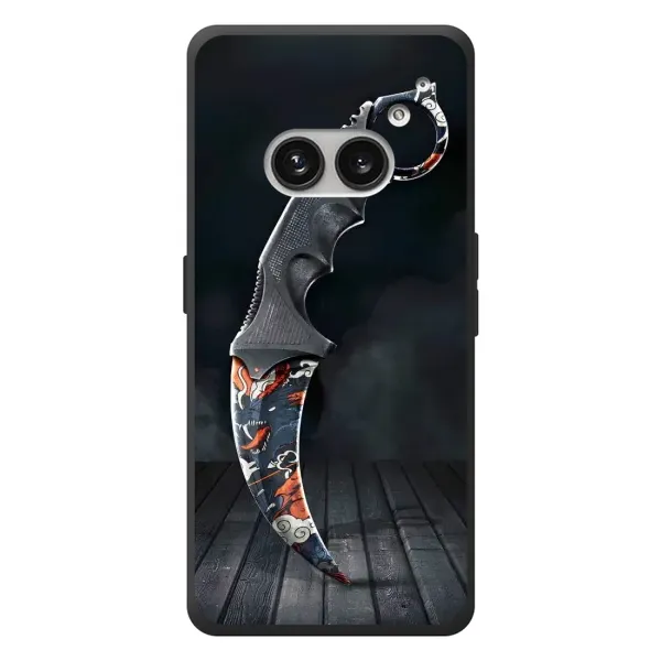 Чехол с рисунком «Кинжал КС ГО» для Nothing Phone (2a) Plus Чехол с рисунком «Кинжал КС ГО» для Nothing Phone (2a) Plus