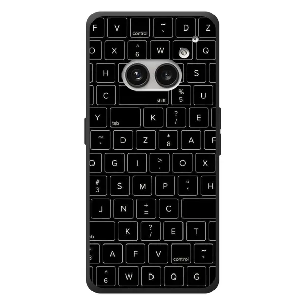 Чехол с рисунком «Клавиатура» для Nothing Phone (2a) Plus