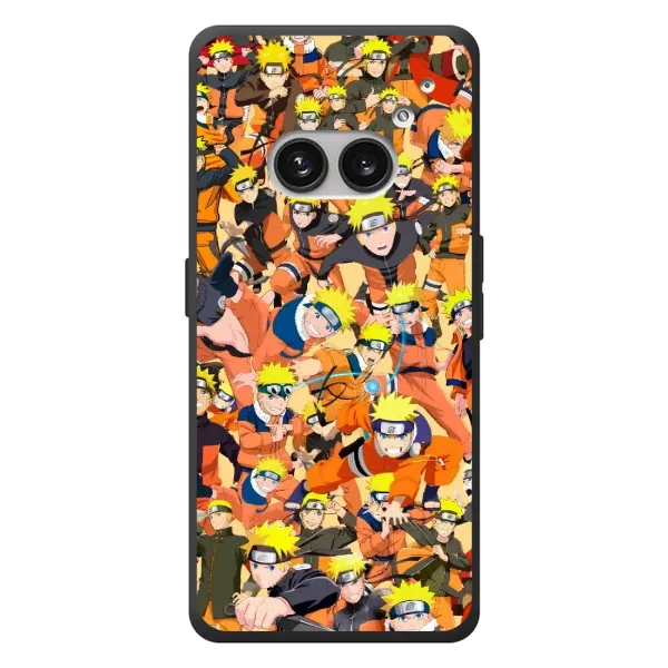 Чехол с рисунком «Коллаж Наруто» для Nothing Phone (2a) Plus Чехол с рисунком «Коллаж Наруто» для Nothing Phone (2a) Plus
