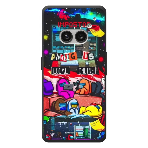 Чехол с рисунком «Команда 2» для Nothing Phone (2a) Plus Чехол с рисунком «Команда 2» для Nothing Phone (2a) Plus