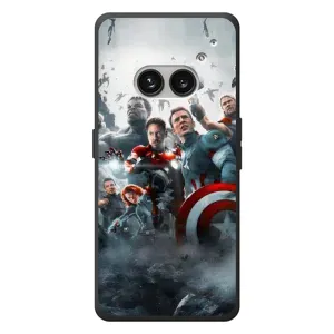 Чехол Супергерои Марвел на Nichts Telefon (2а) Plus (Команда марвел)