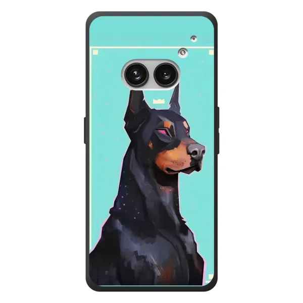 Чехол с рисунком «Король доберман» для Nothing Phone (2a) Plus Чехол с рисунком «Король доберман» для Nothing Phone (2a) Plus