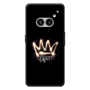 Чехол (Корона на чёрном фоне) для Nichts Telefon (2а) Plus (Корона)
