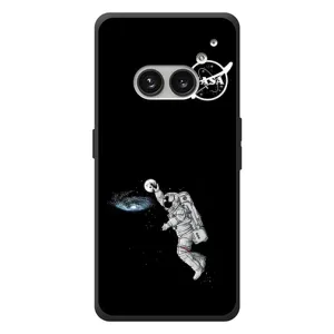 Силиконовый бампер с принтом "Наса" на Nothing Phone (2a) Plus (Космонавт баскетболист)