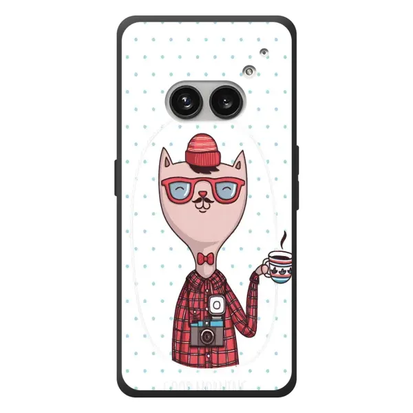 Чехол с рисунком «Кот аристократ» для Nothing Phone (2a) Plus Чехол с рисунком «Кот аристократ» для Nothing Phone (2a) Plus