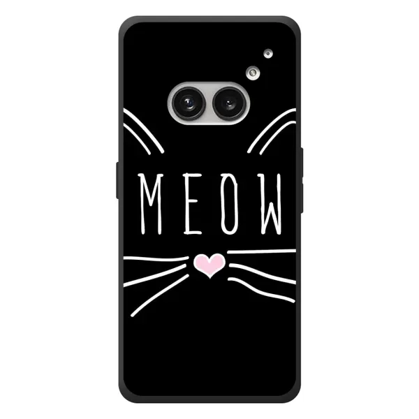 Чехол с рисунком «КОТИК MEOW» для Nothing Phone (2a) Plus Чехол с рисунком «КОТИК MEOW» для Nothing Phone (2a) Plus